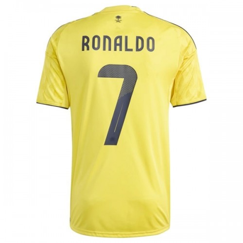 Al Nassr Ronaldo 7 Voetbalshirt Thuis 2025-26 Al Nassr Ronaldo 7 Voetbalshirt Thuis 2025-26